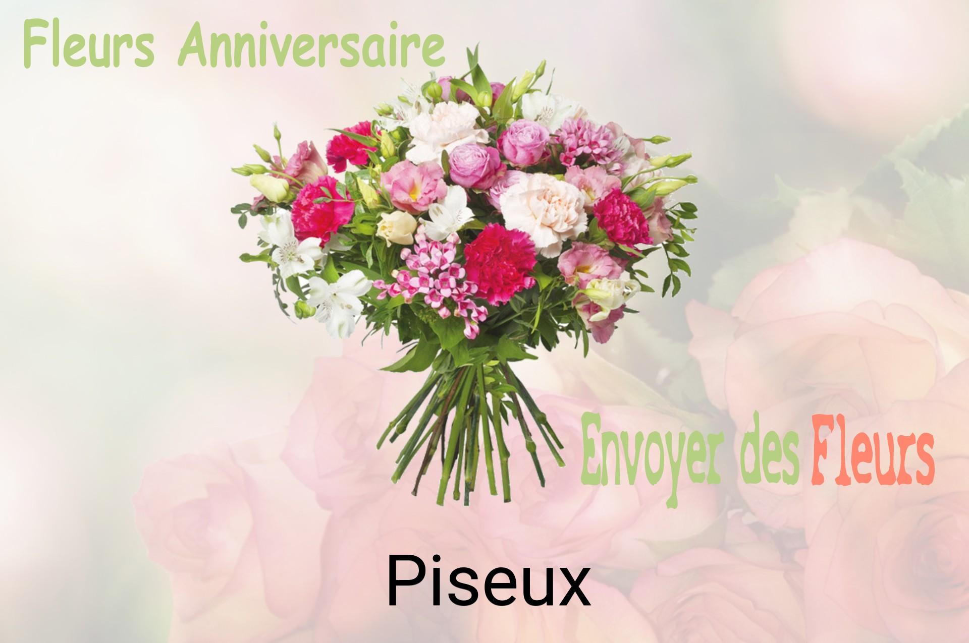 Bouquet de fleurs d’anniversaire livré à Piseux
